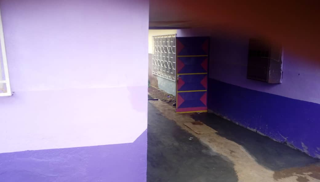 Classroom block on the school campus
