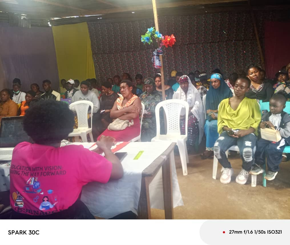 A parent teacher association meeting in session